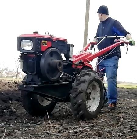 Мотоблок ТЕРМІНОВО Forte SH-81 + плуг + фреза