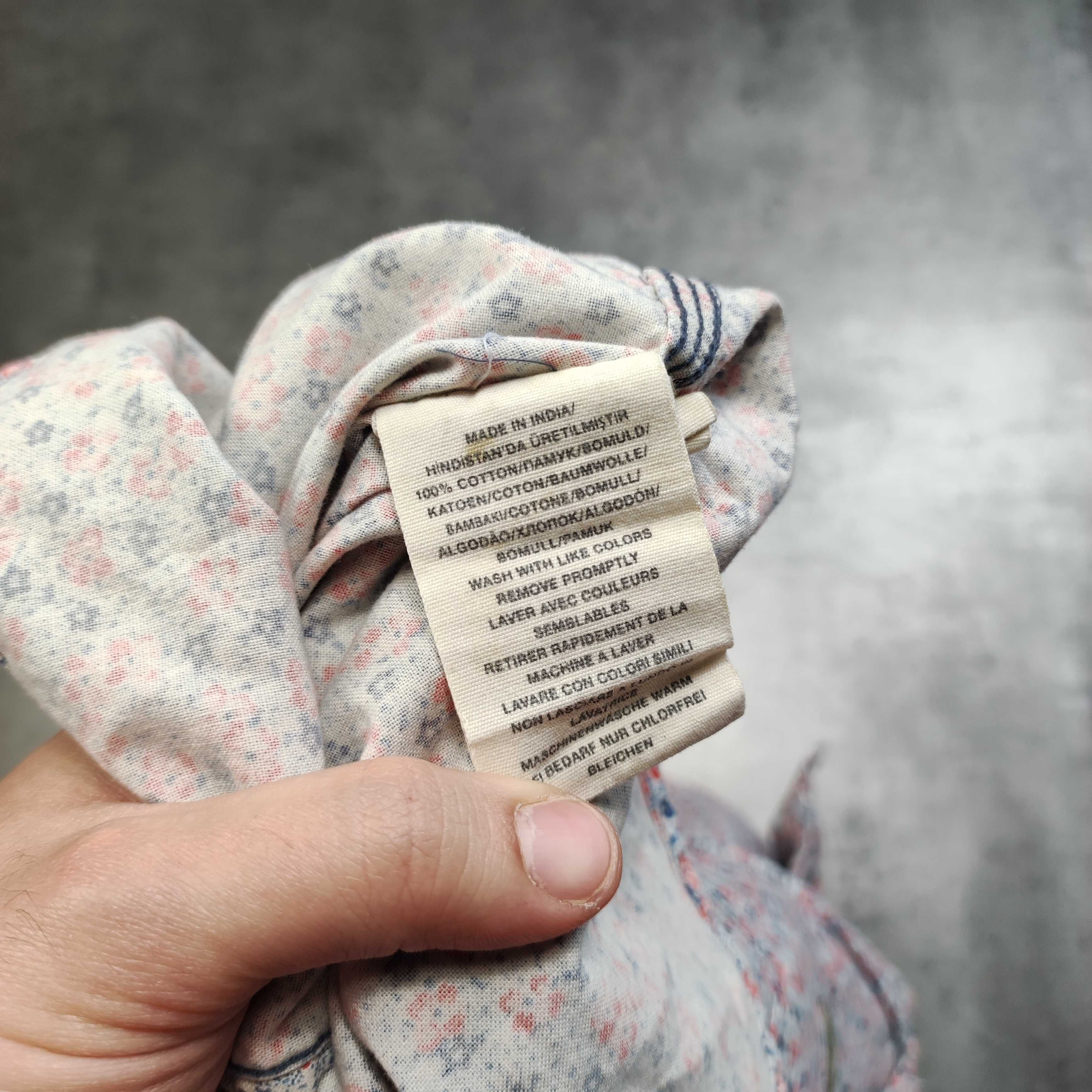 MĘSKA PREMIUM Koszula Elegancka Bawełna POLO Ralph Lauren Kwiaty