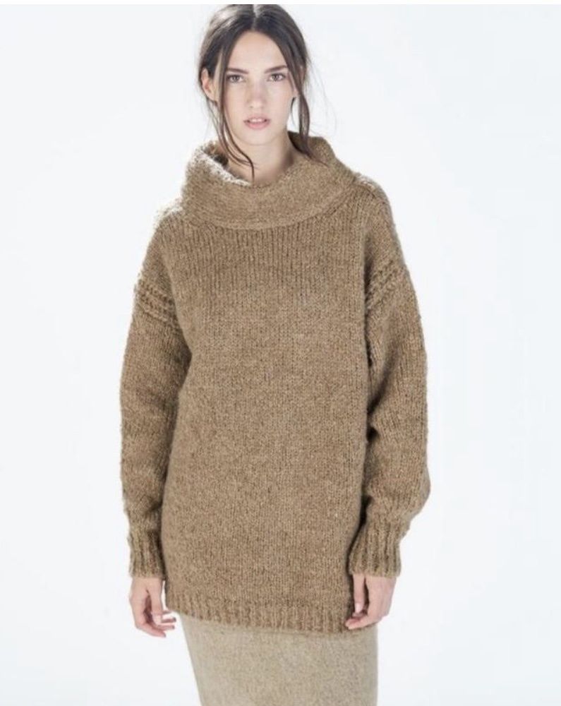 Zara новый махеровый свитер