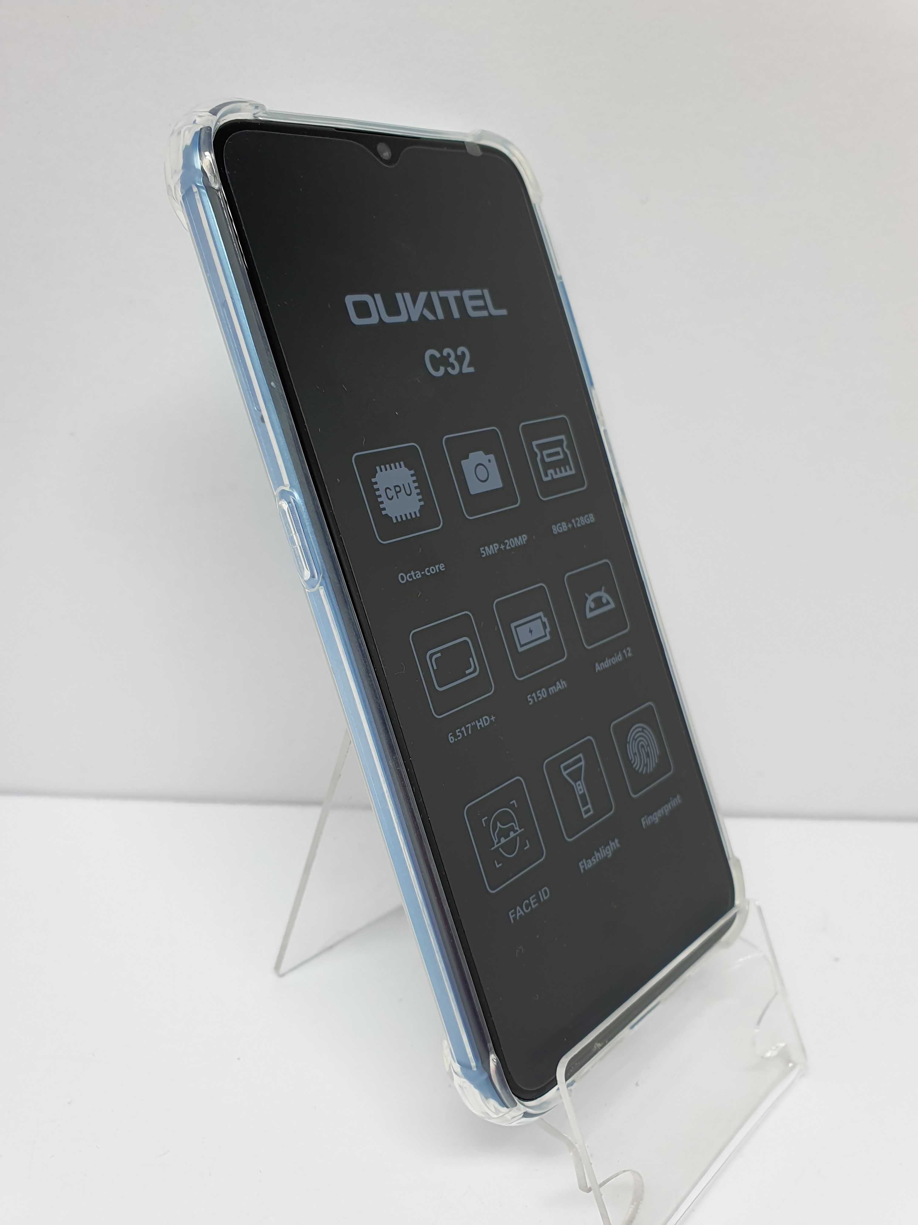 Smartfon OUKITEL C32 8/128 GB niebieski