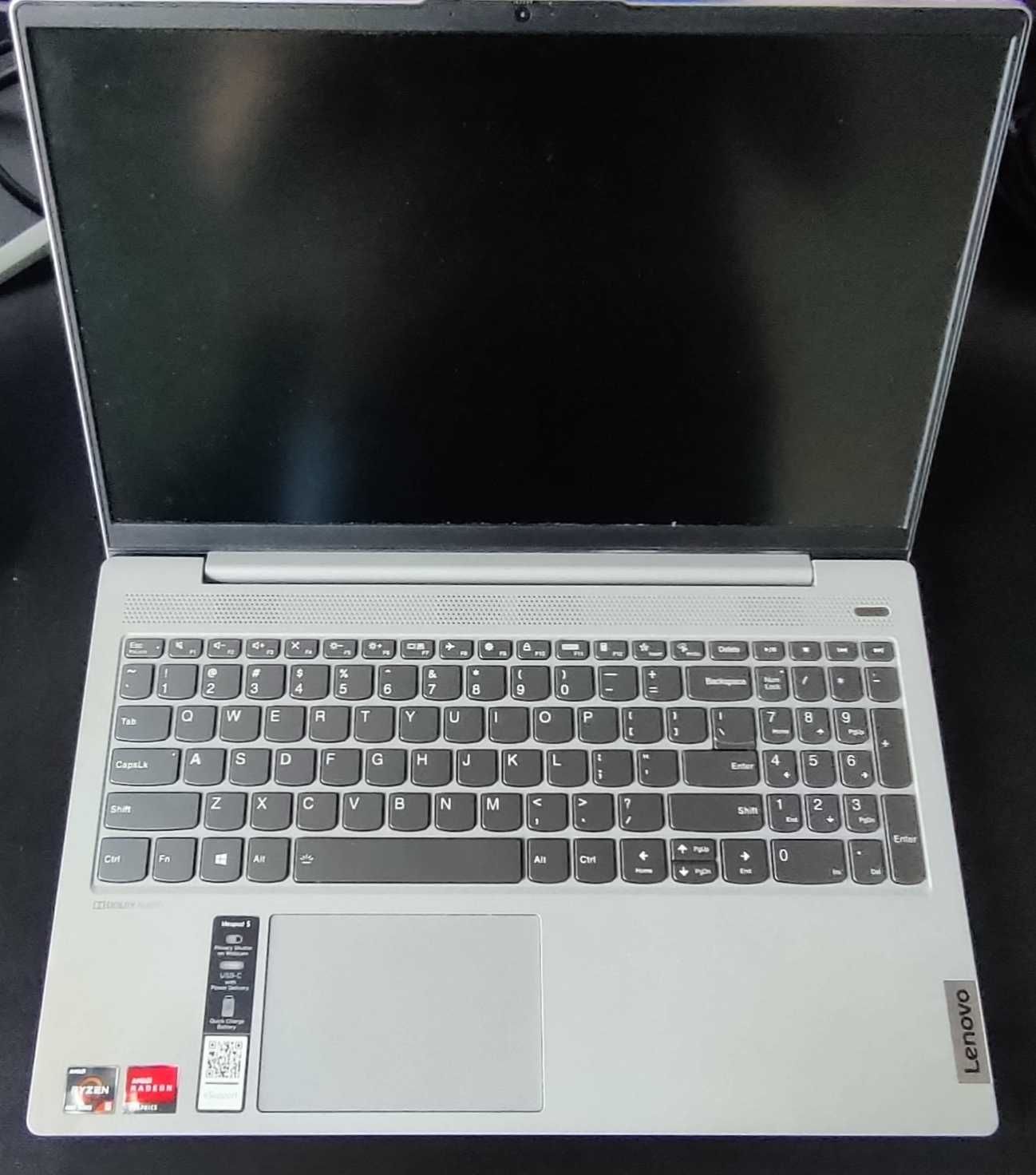 Lenovo Ideapad 5 15ARE05 (wersja 8 GB RAM) - uszkodzony, na części