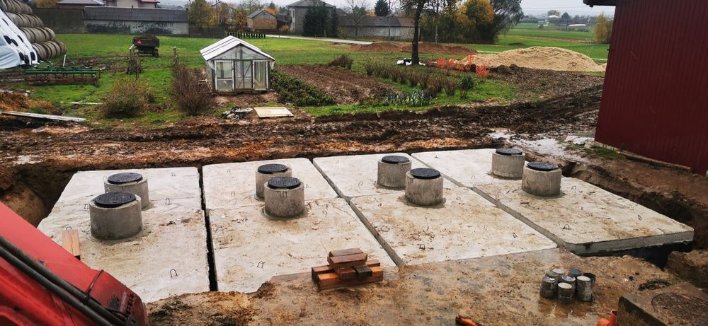 Zbiornik betonowy 6m3 na szambo wode deszczówkę ścieki gnojówkę