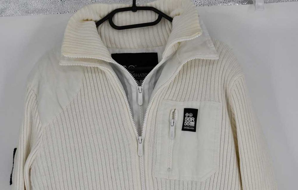 Ocieplany sweter Crosshatch M