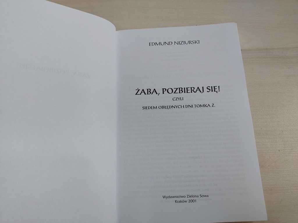 Edmund Niziurski, Żaba, pozbieraj się! fajna książka dla młodzieży