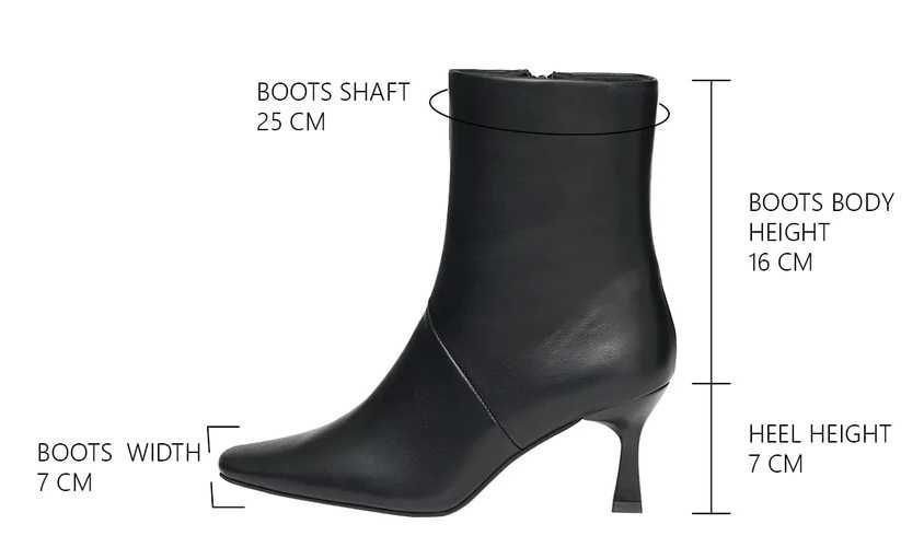 NOWE - botki damskie A006 - rozmiar 36