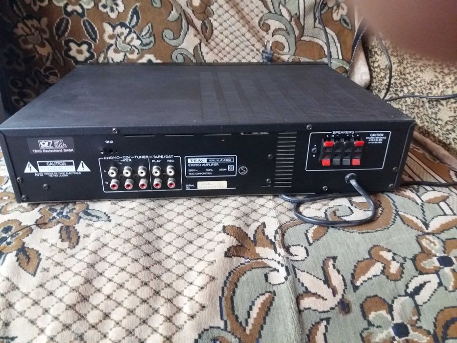 пiдсилювач TEAC  AX400 DC