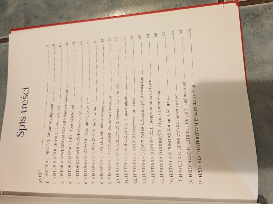 Opowieści o tym co w życiu ważne NIEUŻYWANA