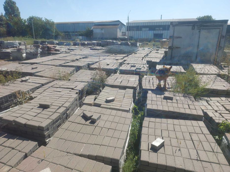 Плитка тротуарна 60 мм,бруківка 60 мм,яка була у використані.Ковальськ