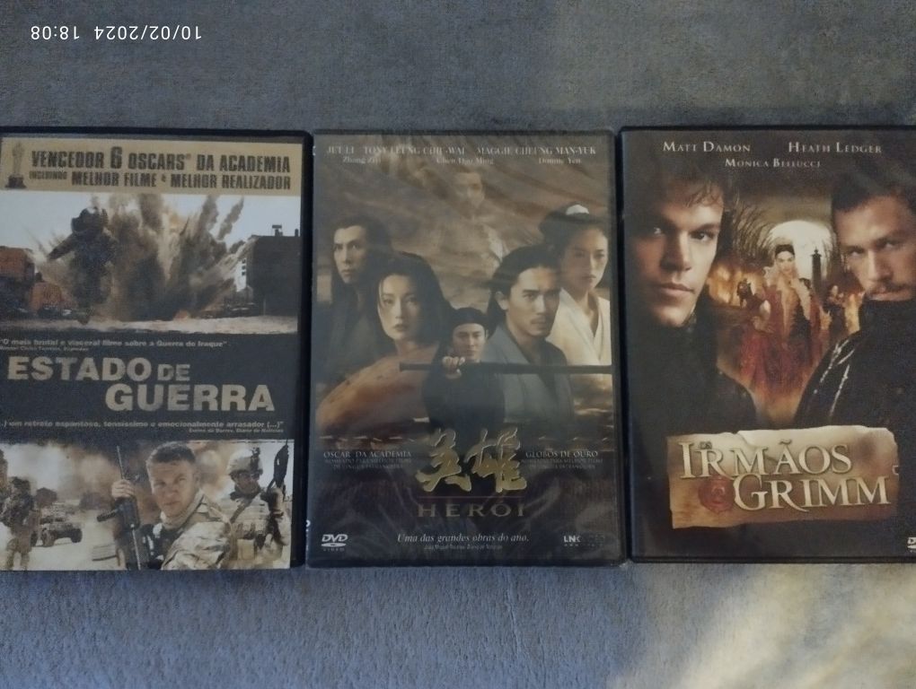 Filmes de ação em dvd