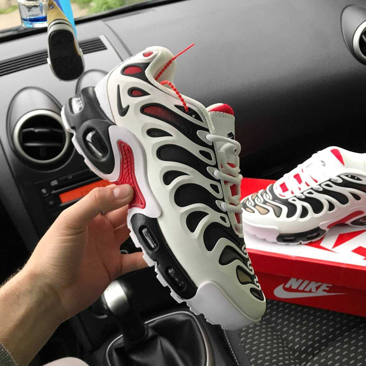 Кроссовки Nike Air Max TN Plus Drift White/Black/Red