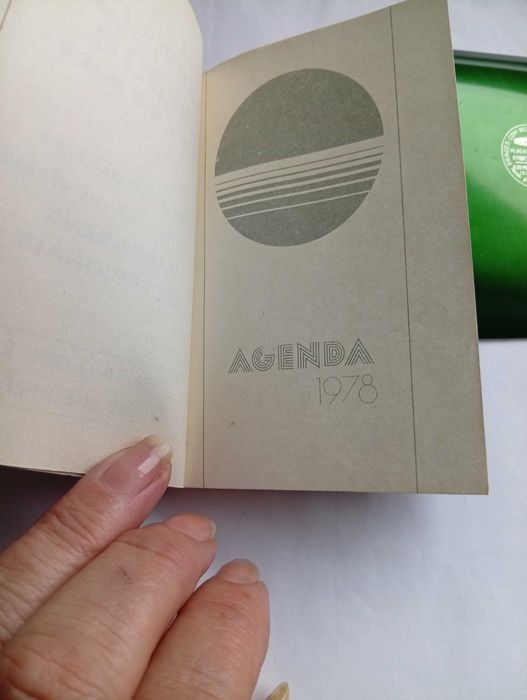 Magnifico cinzeiro vintage BPM com oferta agenda do mesmo banco