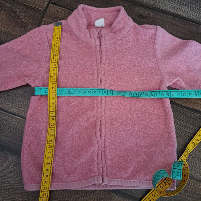 Bluza/kurteczka minky+polarek 80/86