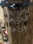 #Skórzany Pasek z Łańcuszkami#HARNESS#Damski-Spódniczka#WALENTYNKI#
