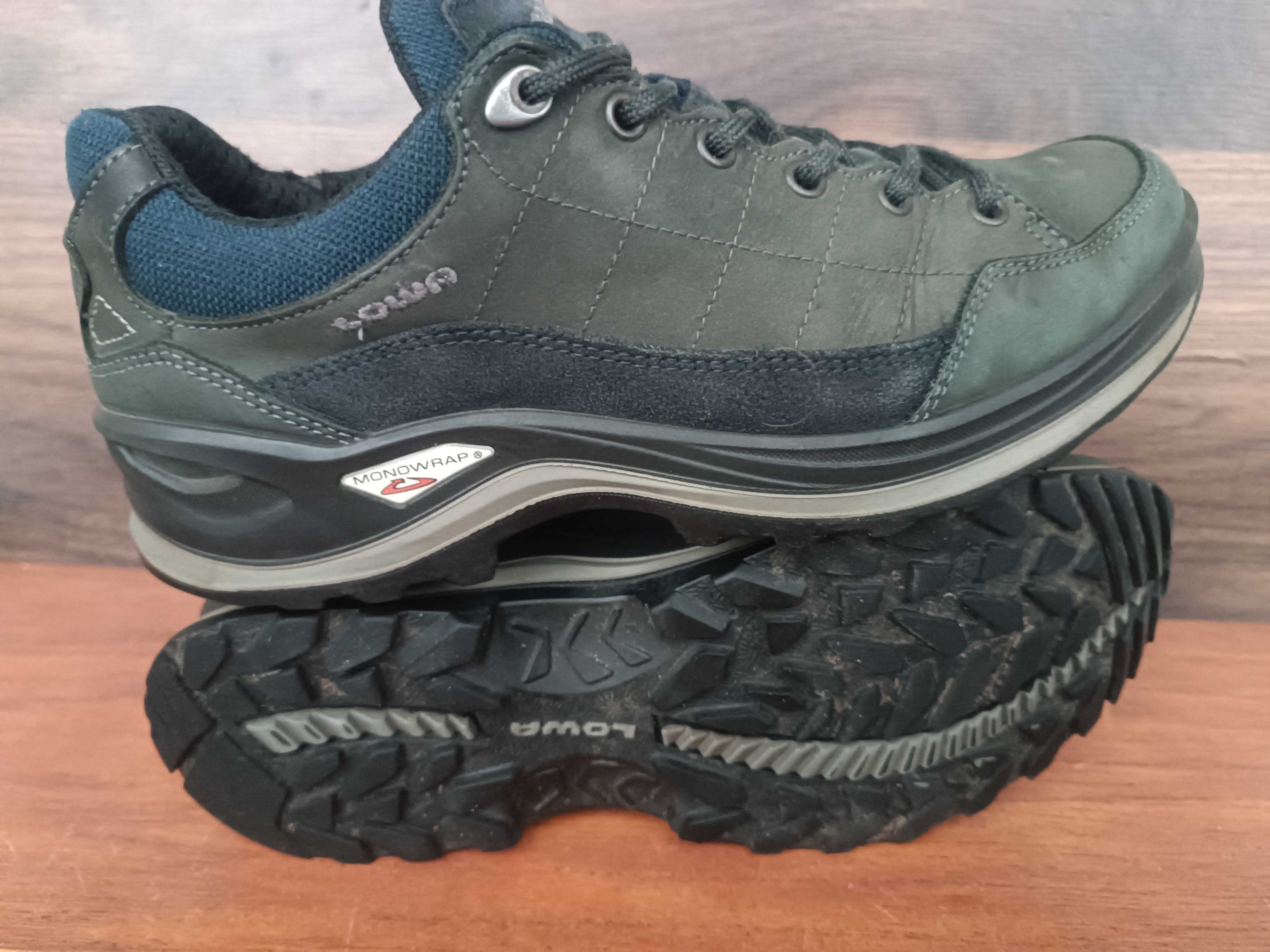 Зимние ботинки Lowa Renagade gore-tex treking 42 размер 27 см