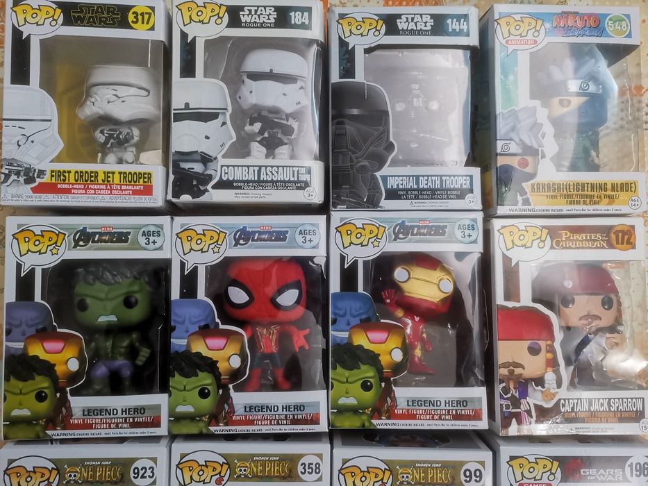 Funko Pop Vários como novos 5 euros cada