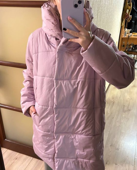 Продам пуховик на подростка девочку б/у