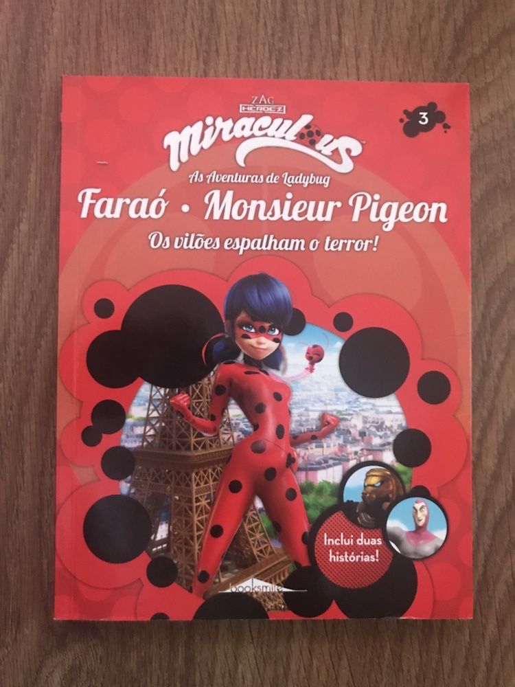 Livros Miraculous - Ladybug