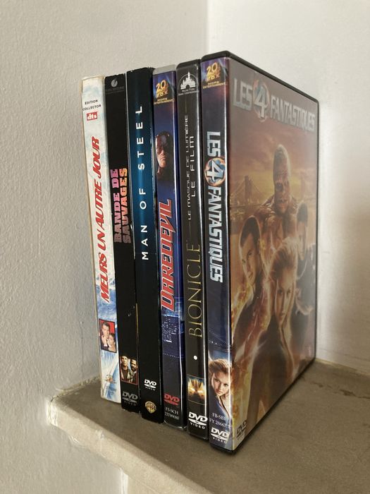 Conjunto de DVD´s filmes clássicos em Francês Wild Hogs Daredevil