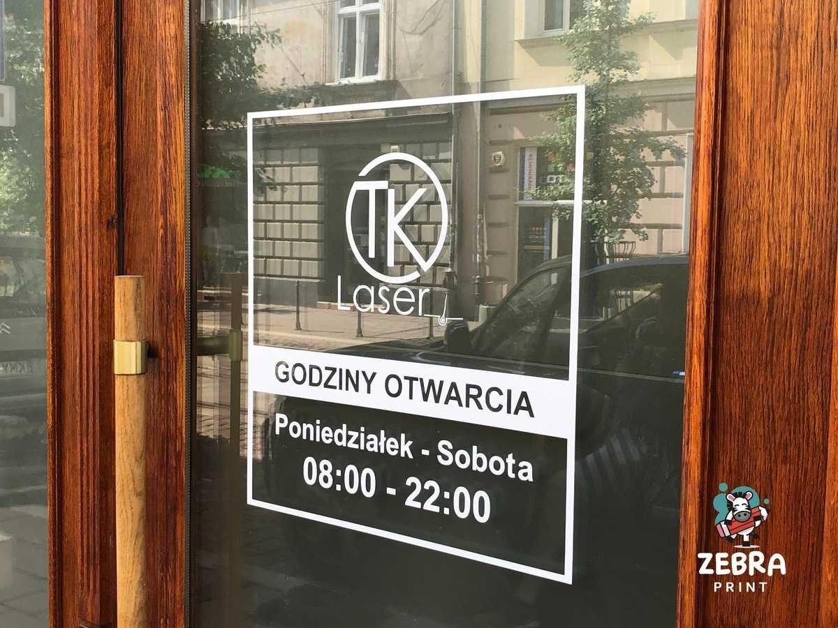 Wycinanie ploterowe folii naklejek logo reklam plotowanie  po obrysie