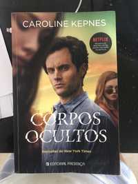 Vendo livro Corpos Ocultos da Caroline Kepnes -série Tu Netflix
