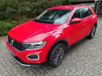 Volkswagen T-Roc 150 KM, bogata wersja, 2020, I wlas, serwisASO, bezwypadkowy gwarancja