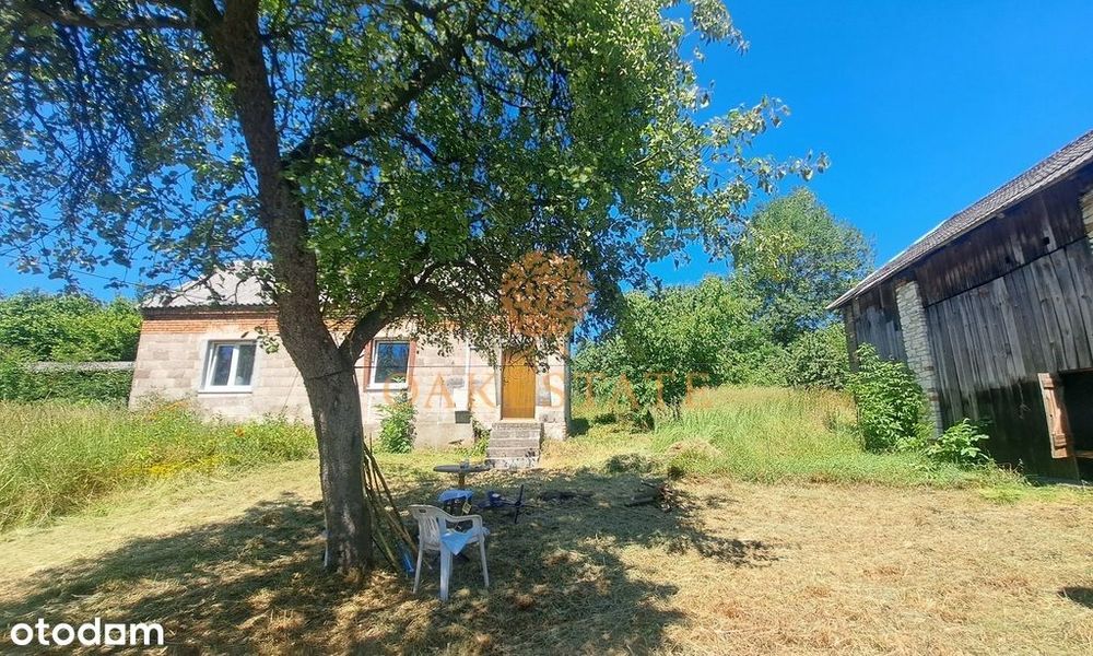 Domek 2 pok. malownicza okolica działka 1200m2.