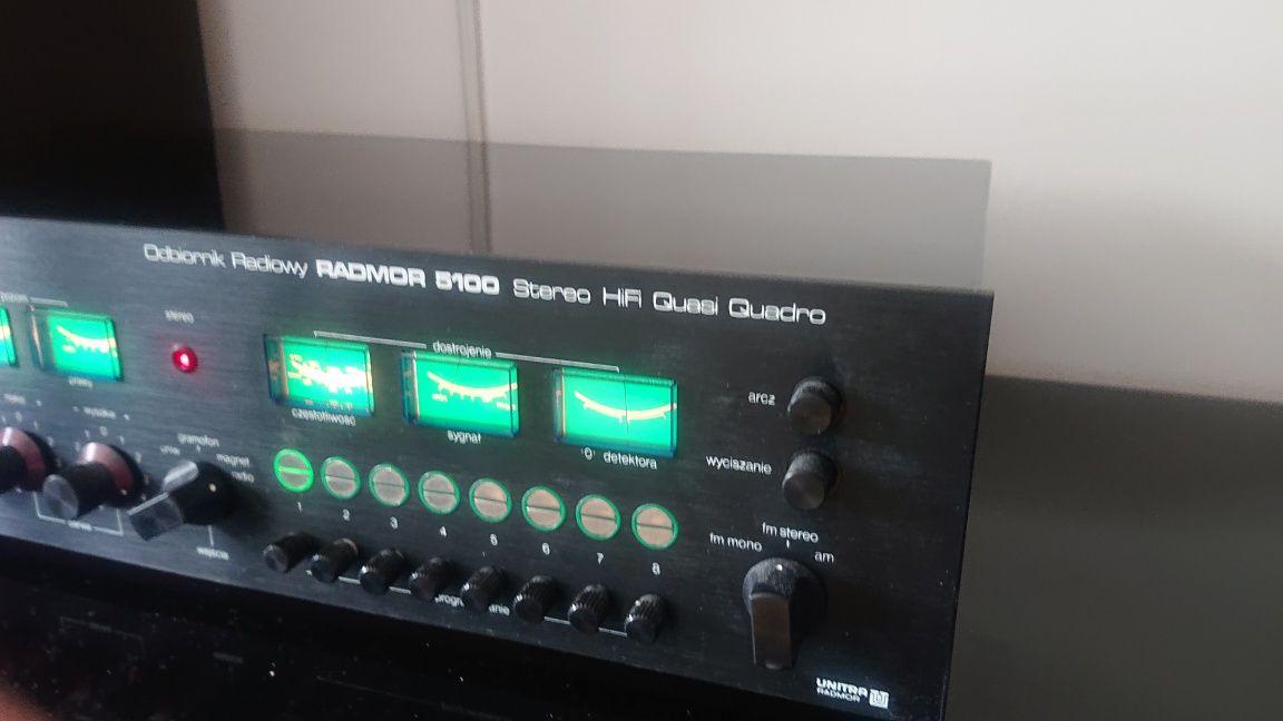 Radmor 5100 Unitra Stereo HiFi Quasi Quadro 1978 r.
