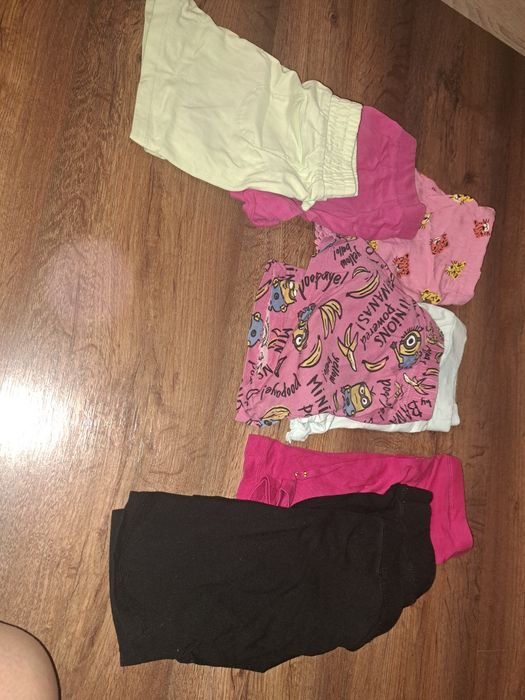 Mega zestaw ubrań dziewczęcy 122-128