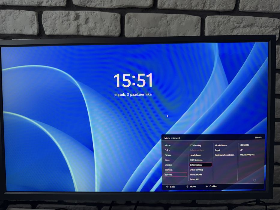 Benq zowie XL2566k