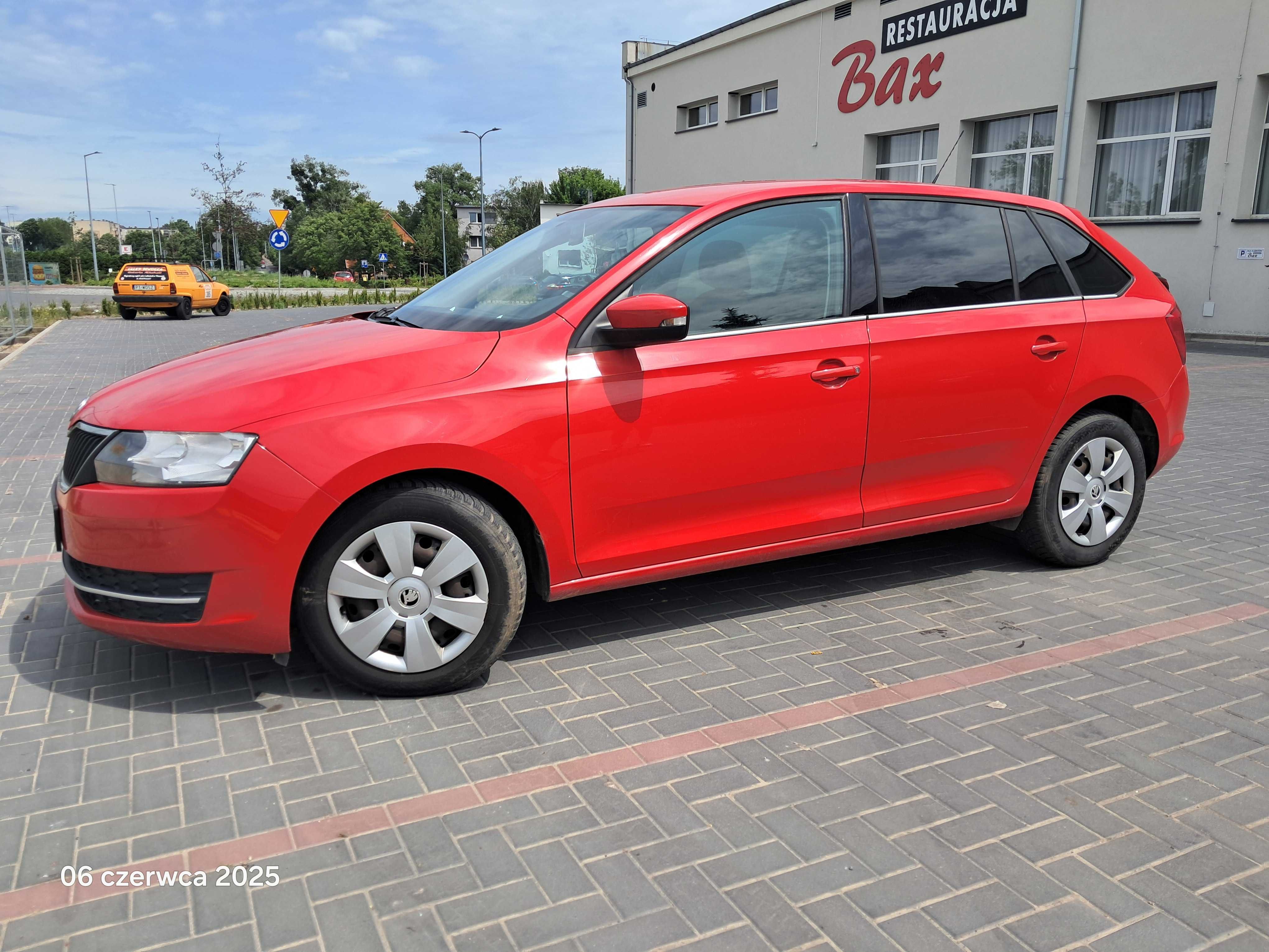 Skoda Rapid 1.2 TSI Benzyna z fabrycznym gazem.
