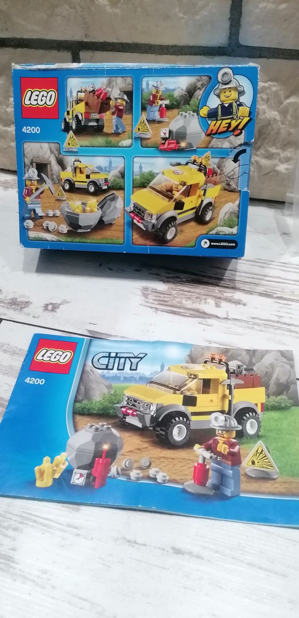 LEGO City 4200, kompletne, instrukcja, pudełko