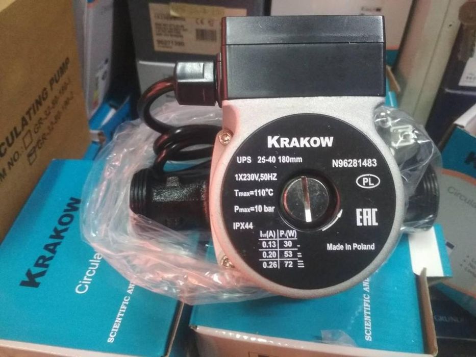 Есть ОПТ!! Циркуляционный насос KRAKOW 25-60-180