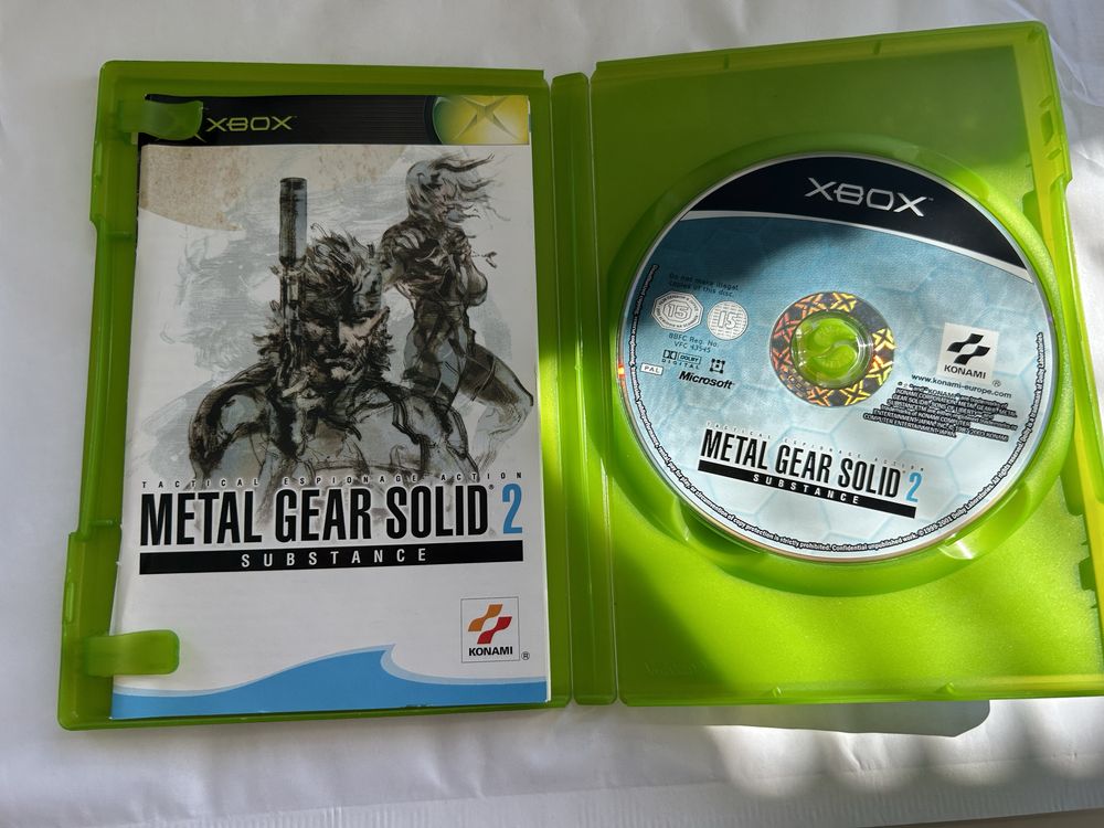 Metal gear solid 2 substance xbox classic