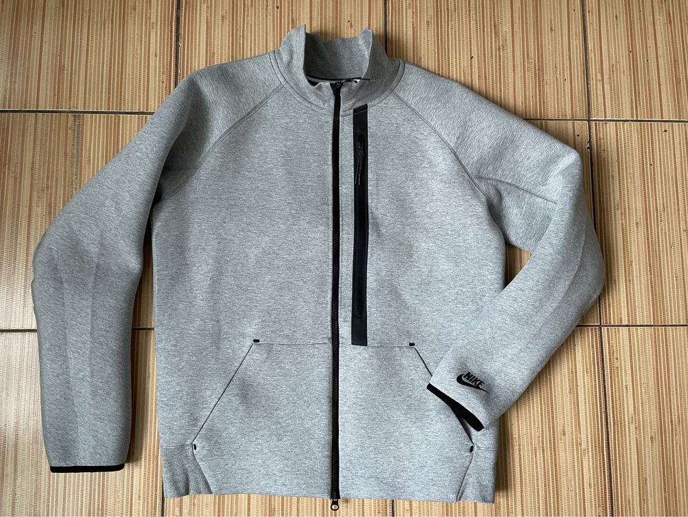 Толстовка зипка реглан кофта найк nike теч флис tech fleece