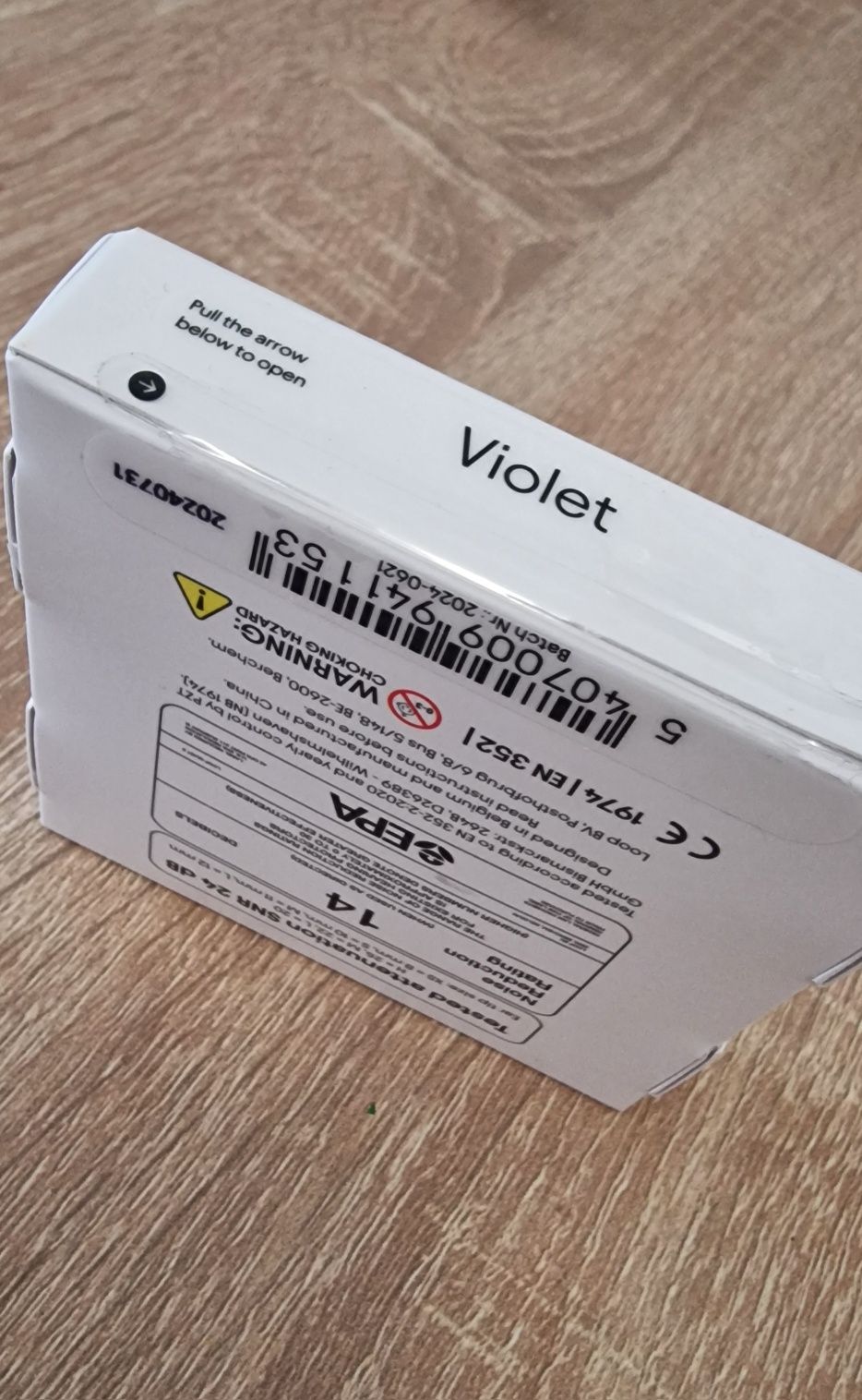 NOWE LOOP QUIET 2 Violet zatyczki stopery do uszu wielorazowe