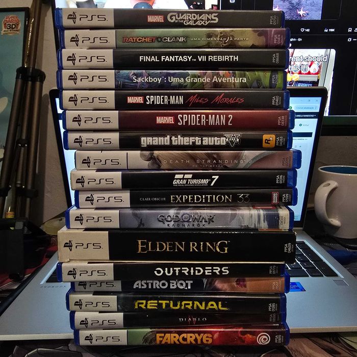 17 Jogos - Playstation 5