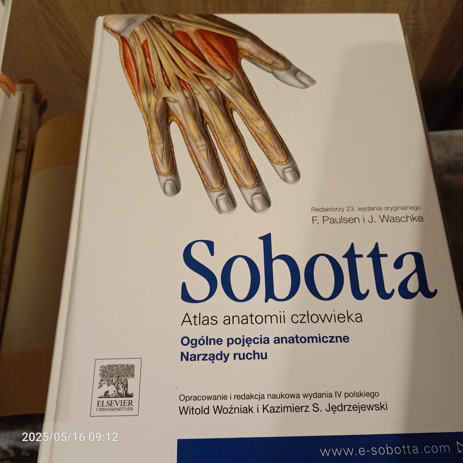 Atlas anatomii wraz z płytką SOBOTTA