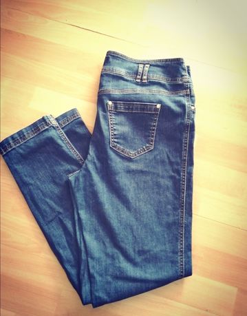 Spodnie damskie jeansy River Island, rozmiar M /L