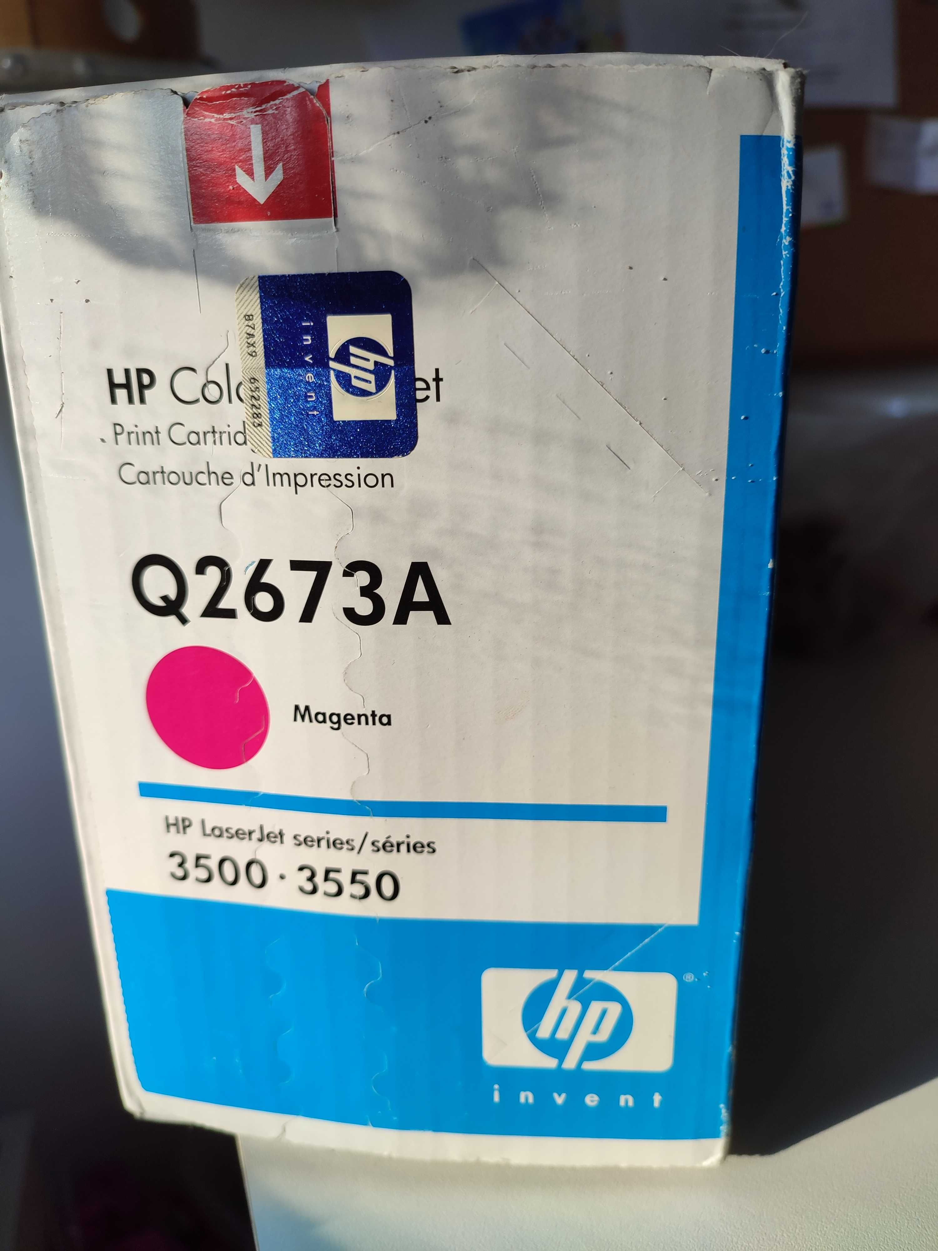 Nowy toner do drukarki HP