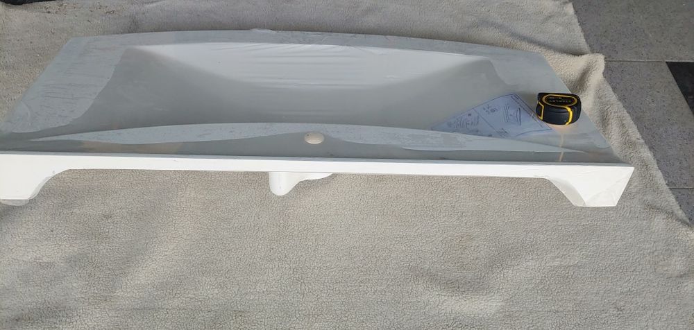 Umywalka nablatowe 110x54 cm kompozytowa