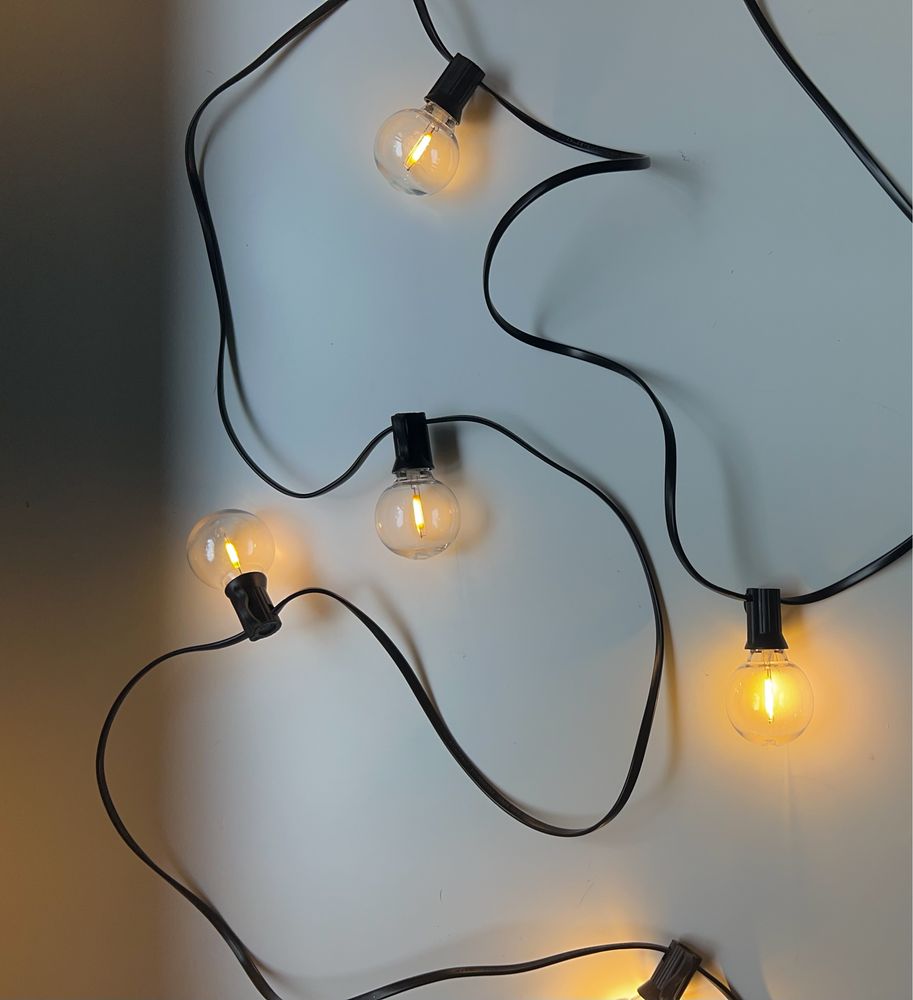 Girlanda świetlna zewnętrzna 10 lampek LED