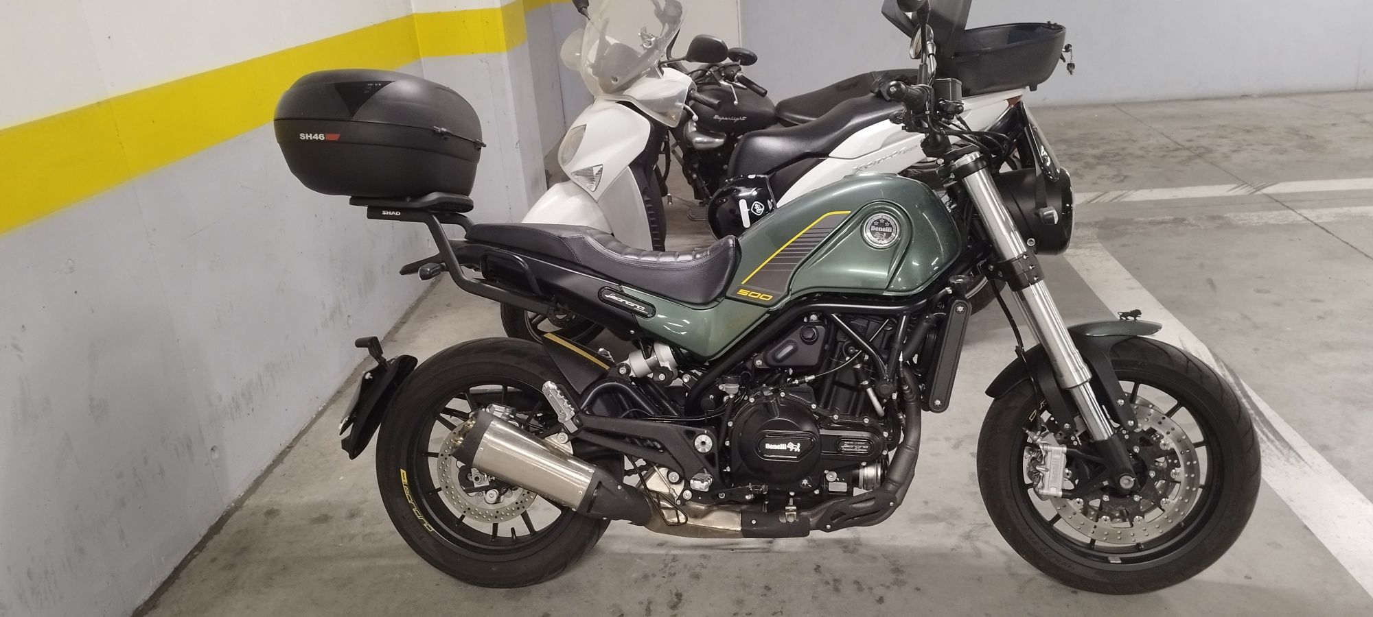 Leoncino 500 de 2022 - com mala, 1700 km
