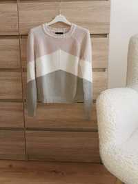 Sweter damski w pasy