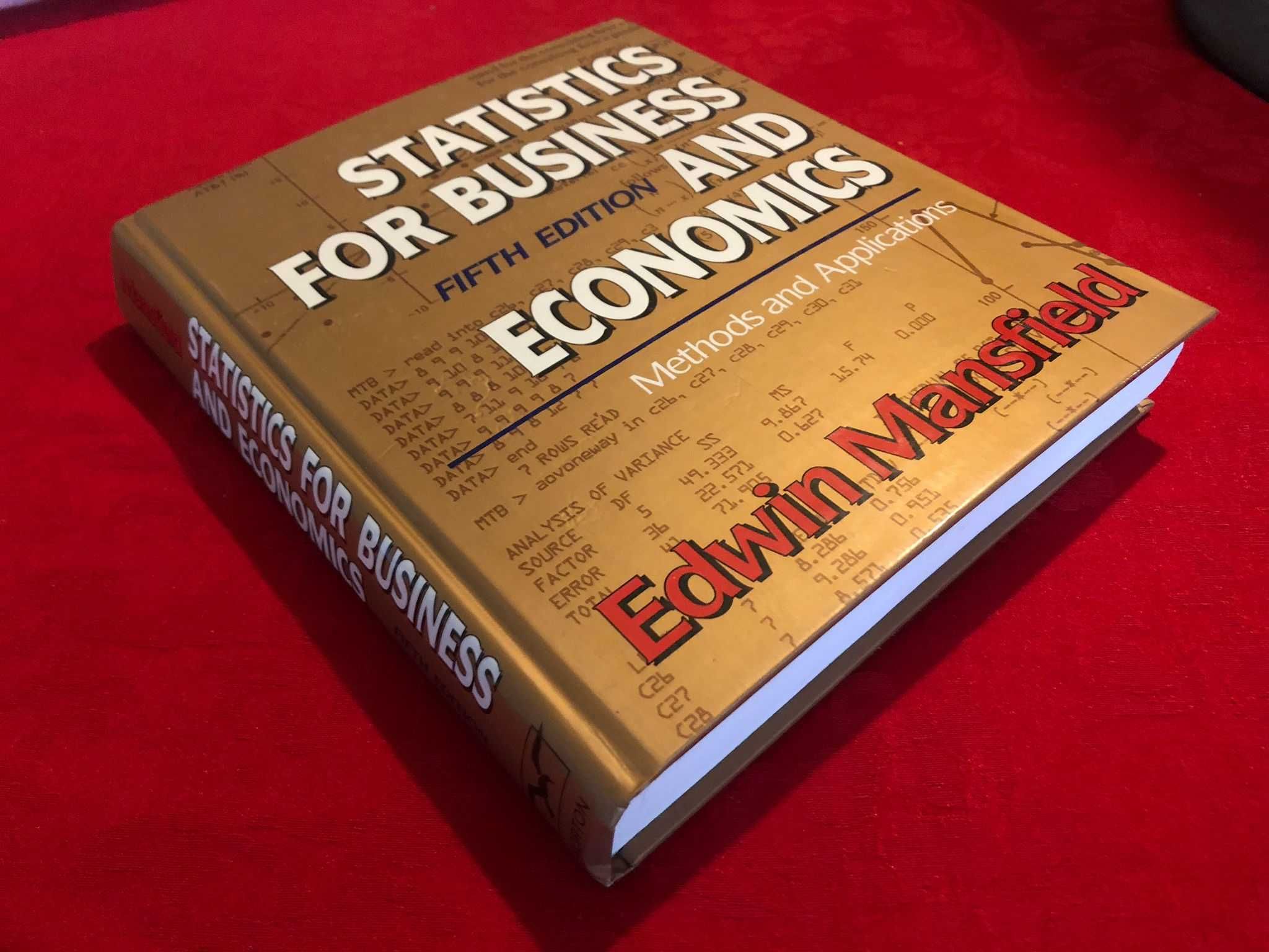 Livro Statistics for Business and Economics fifth edition