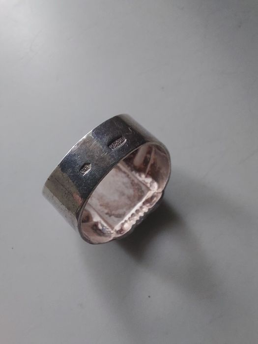 Серебряное кольцо СССР 925 проба "Звезда ".
