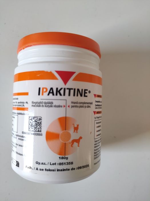 VETOQUINOL Ipakitine 180g Dla Kotów I Psów Nerki