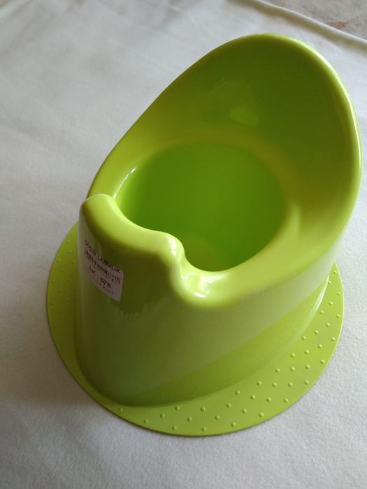 Nocnik zielony dla dzieci i niemowląt