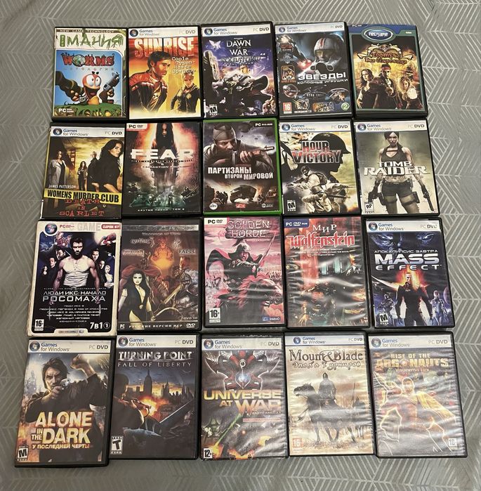 Компʼютерні DVD ігри для ПК