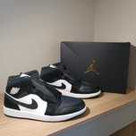 Air Jordan 1 Mid r. 46 (30 cm) Black/Off Noir-Summit White