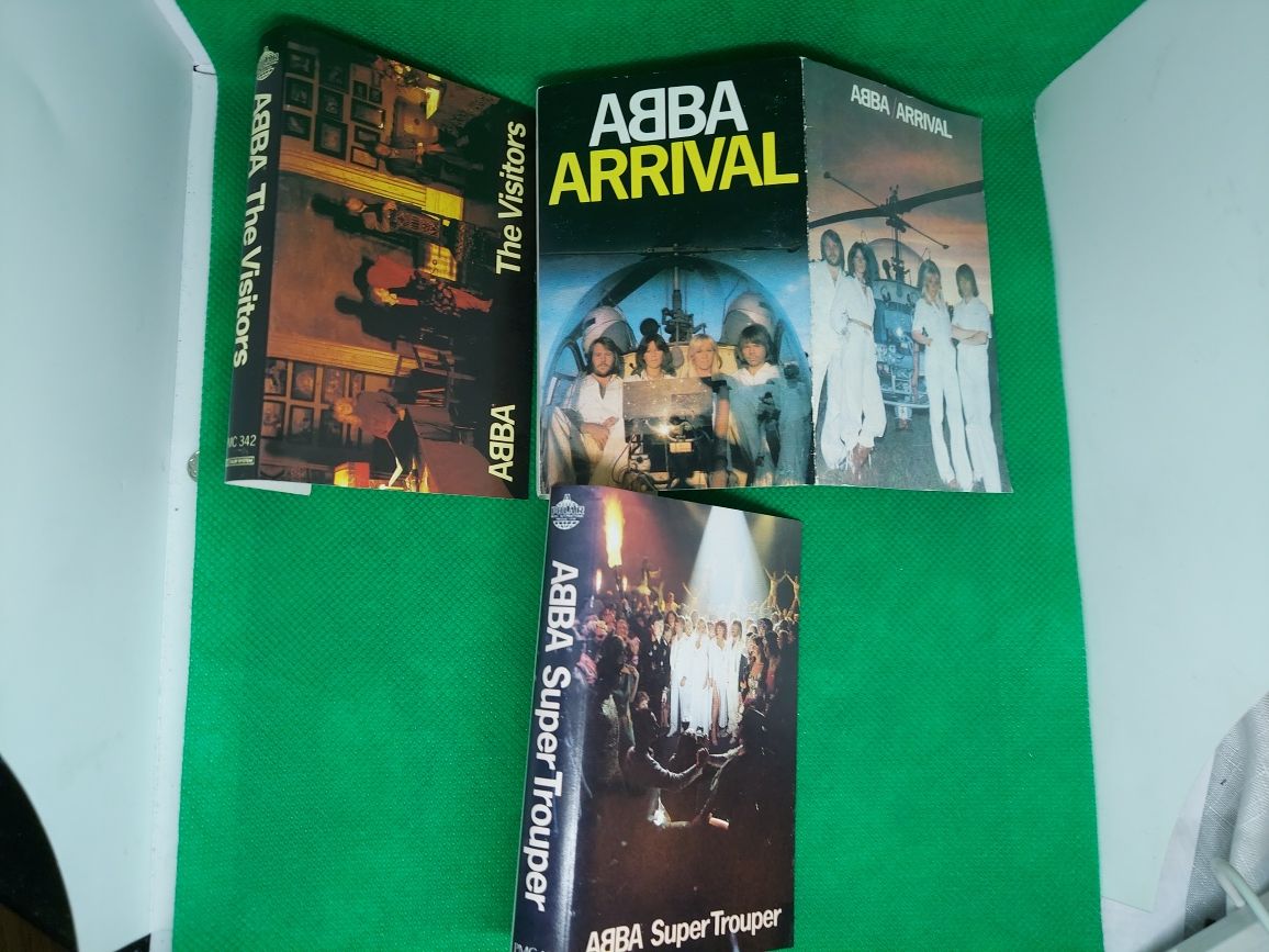 3 kasety ABBA Arrival The Visitors SuperTrouper